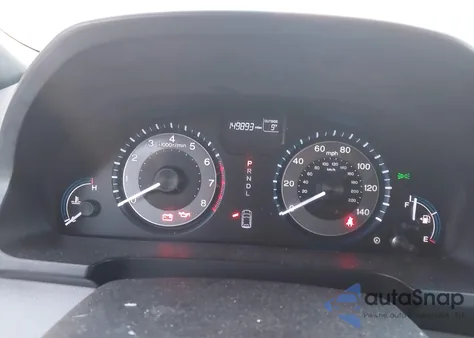 2011 Honda Odyssey Ex-L z USA, uszkodzony, nr VIN 5FNRL5H66BB052256